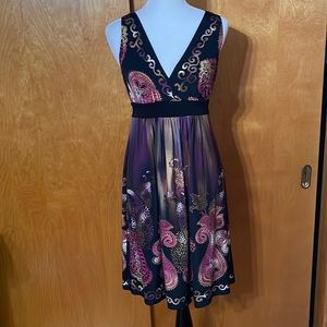 Dress barn v neck dress